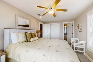 4 bedrooms, iron/ironing board, free WiFi, bed sheets - Spacious Beachfront Home w/Deck, Balcony, Central A/C, Washer/Dryer, and WiFi (Fernandina Beach)