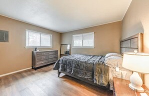 2 bedrooms, WiFi, bed sheets, wheelchair access