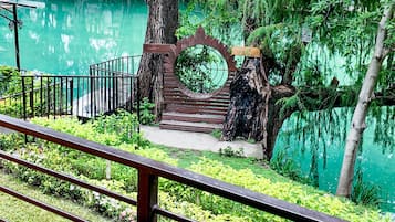 Family Double Room, Balcony, River View | Free minibar, desk, free WiFi, bed sheets