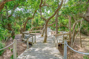 Overnattingsstedets uteområder