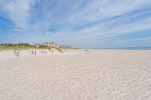 On the beach