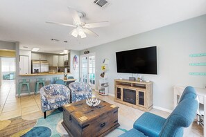 Fernseher, Tischfußball