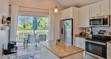 Walk to Beach with Private Pool, Balconies & Huge Lawn | Blocks to Dining