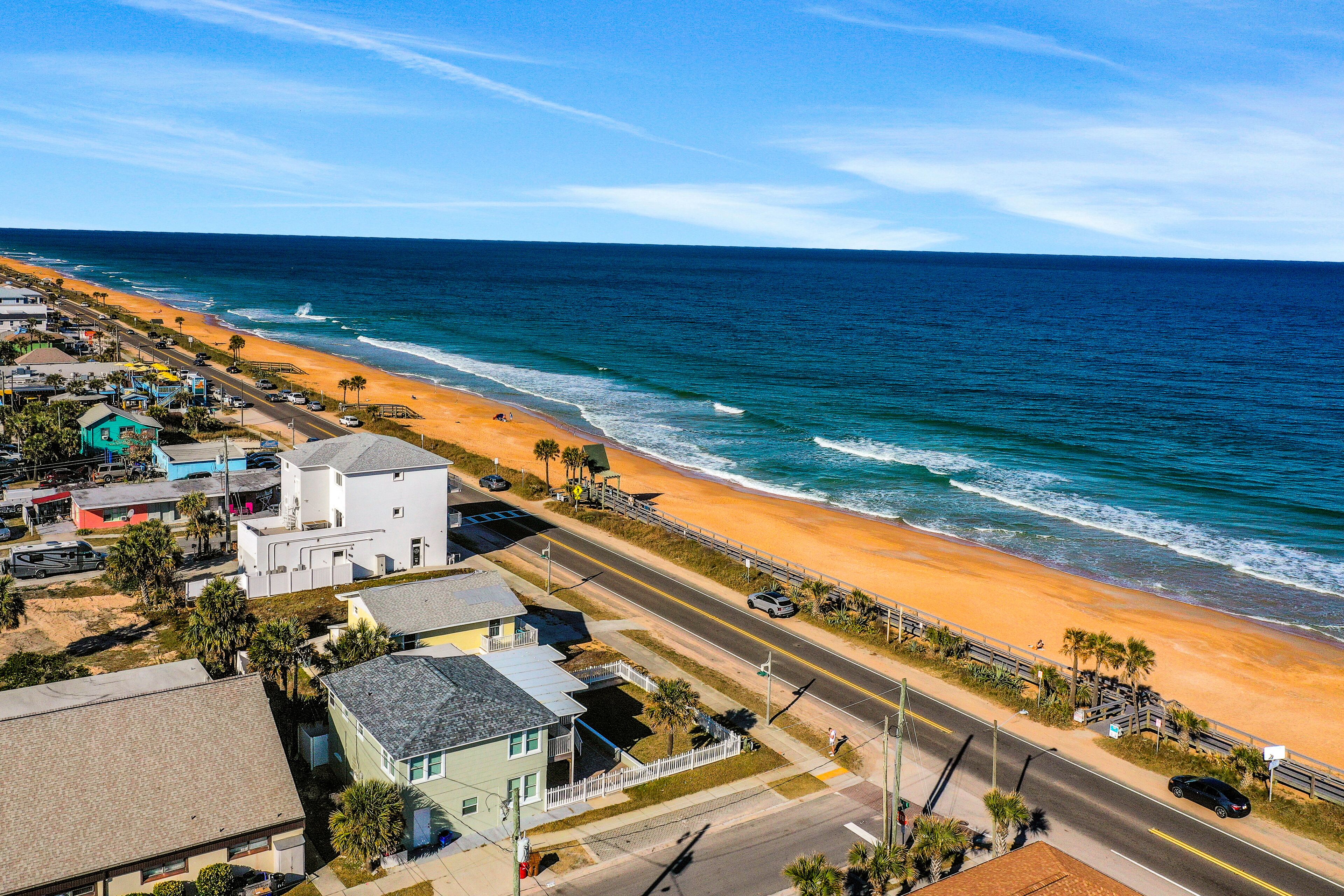 Accommodatie ligt op het strand