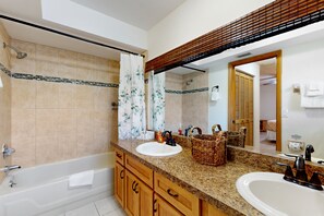 Douche, séchoir à cheveux