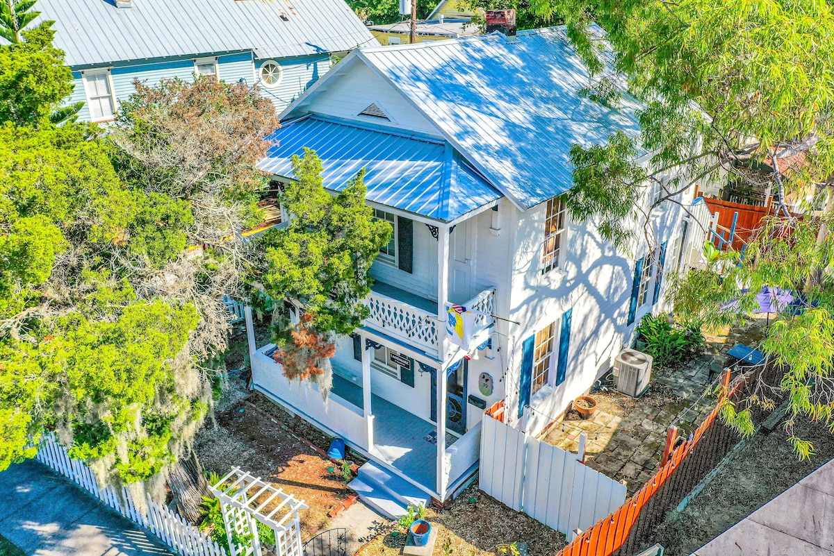Photo 26 of Charming, historic home with balcony, enclosed yard, A/C - near downtown & beach