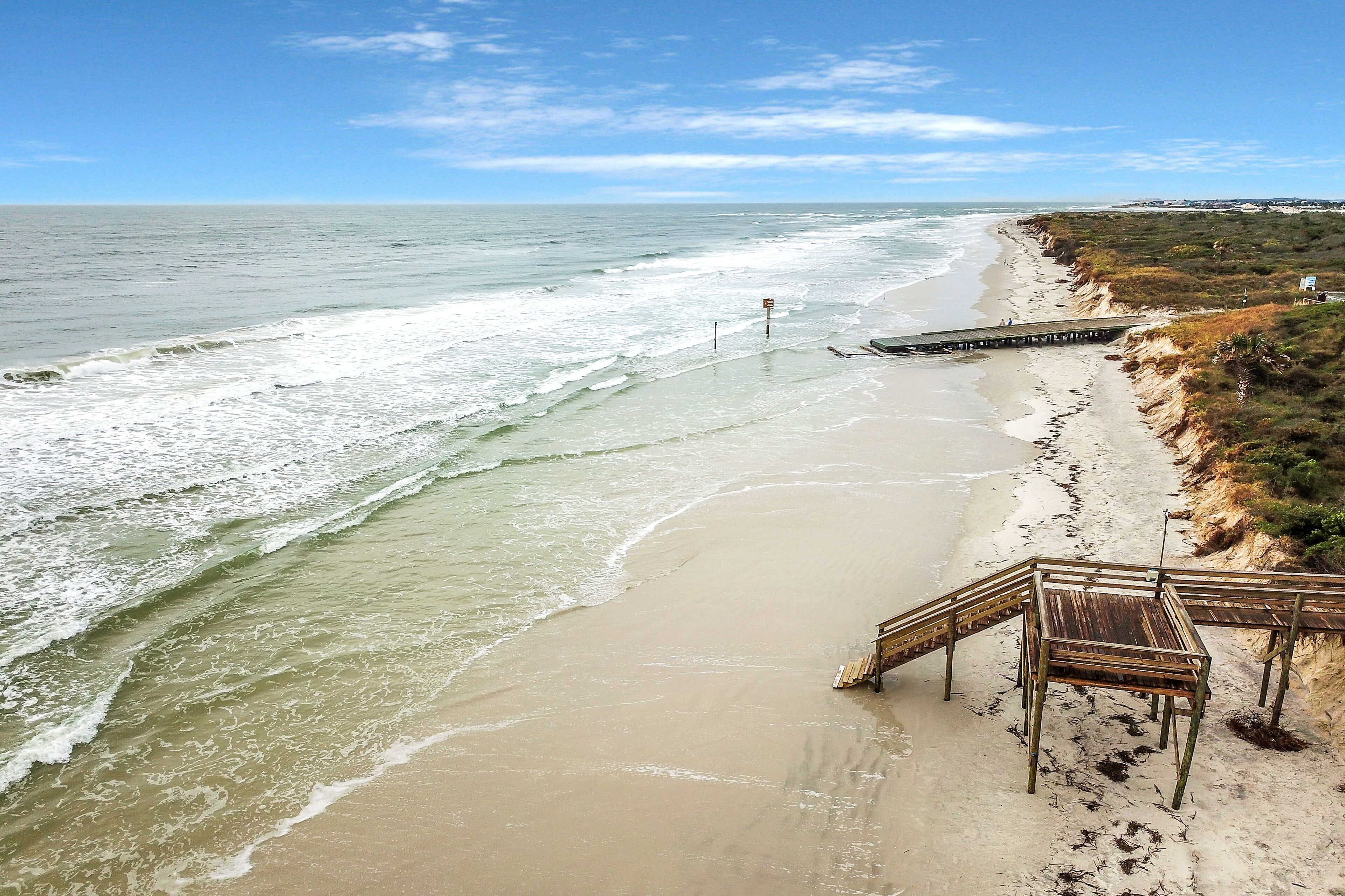 Accommodatie ligt op het strand