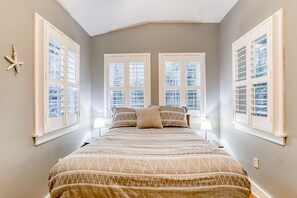 2 chambres, bureau, fer et planche Ă repasser, accĂšs au Wi-Fi (inclus)