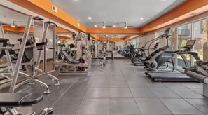 Fitnessbereich