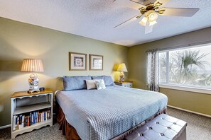 2 bedrooms, desk, iron/ironing board, free WiFi - Modern Ocean View Home with Pool, Pickleball, and Beach Access (St. Augustine)