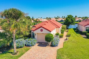 Exterior - Charming home with pool, patio, tennis, central AC, & washer/dryer (St. Augustine)