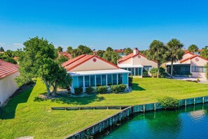 Exterior - Charming home with pool, patio, tennis, central AC, & washer/dryer (St. Augustine)