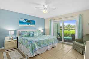 2 bedrooms, iron/ironing board, internet, bed sheets - Garden-level condo with patio, 2 pools, gym, tennis & sauna - steps to the beach (St. Augustine)