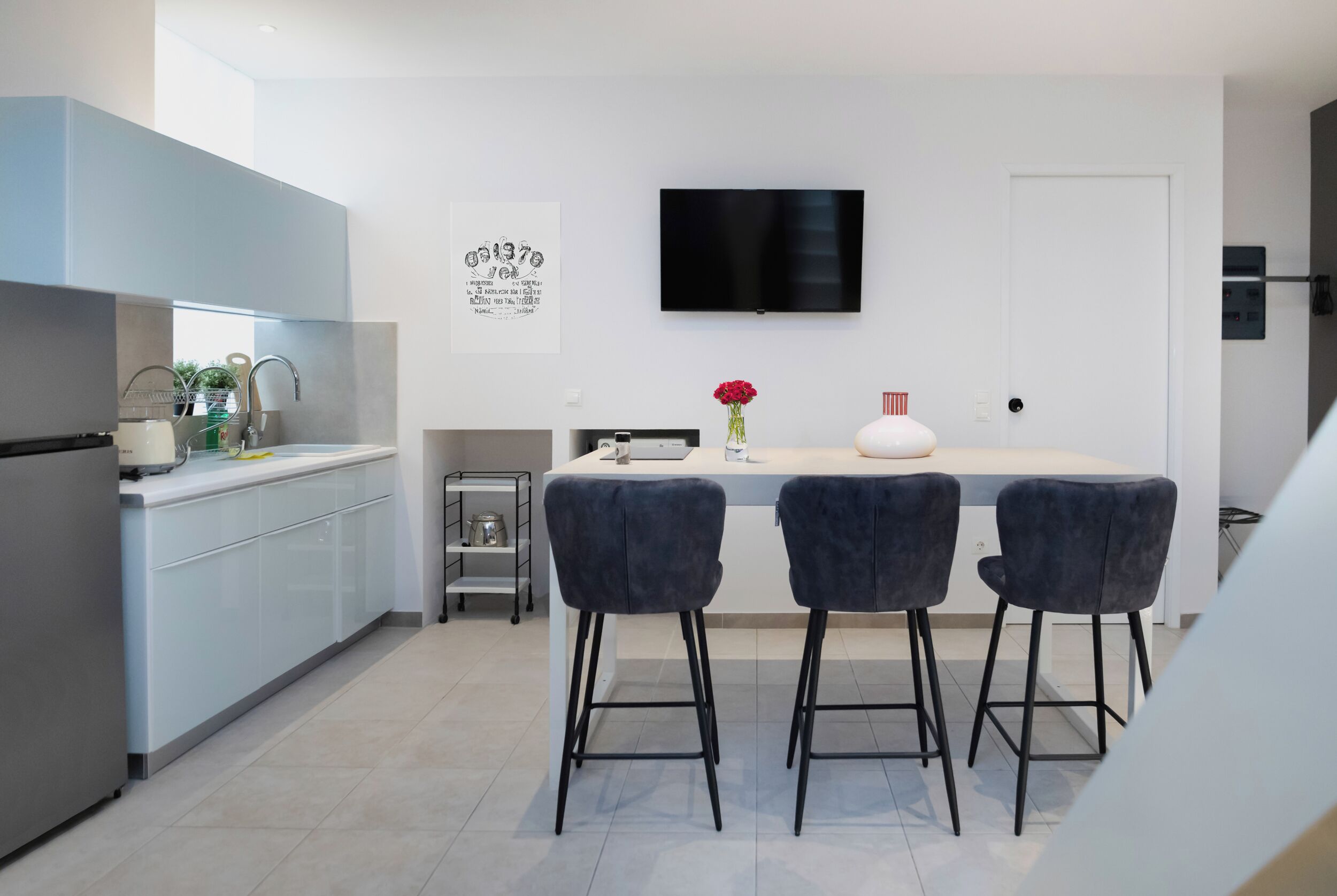 Laptopgeeigneter Arbeitsplatz, schallisolierte Zimmer, kostenloses WLAN