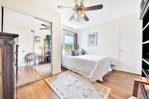 2 bedrooms, iron/ironing board, free WiFi, bed sheets