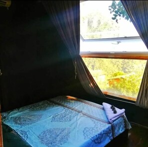 Classic Cabin, Patio, Bay View | Wi-fi percuma