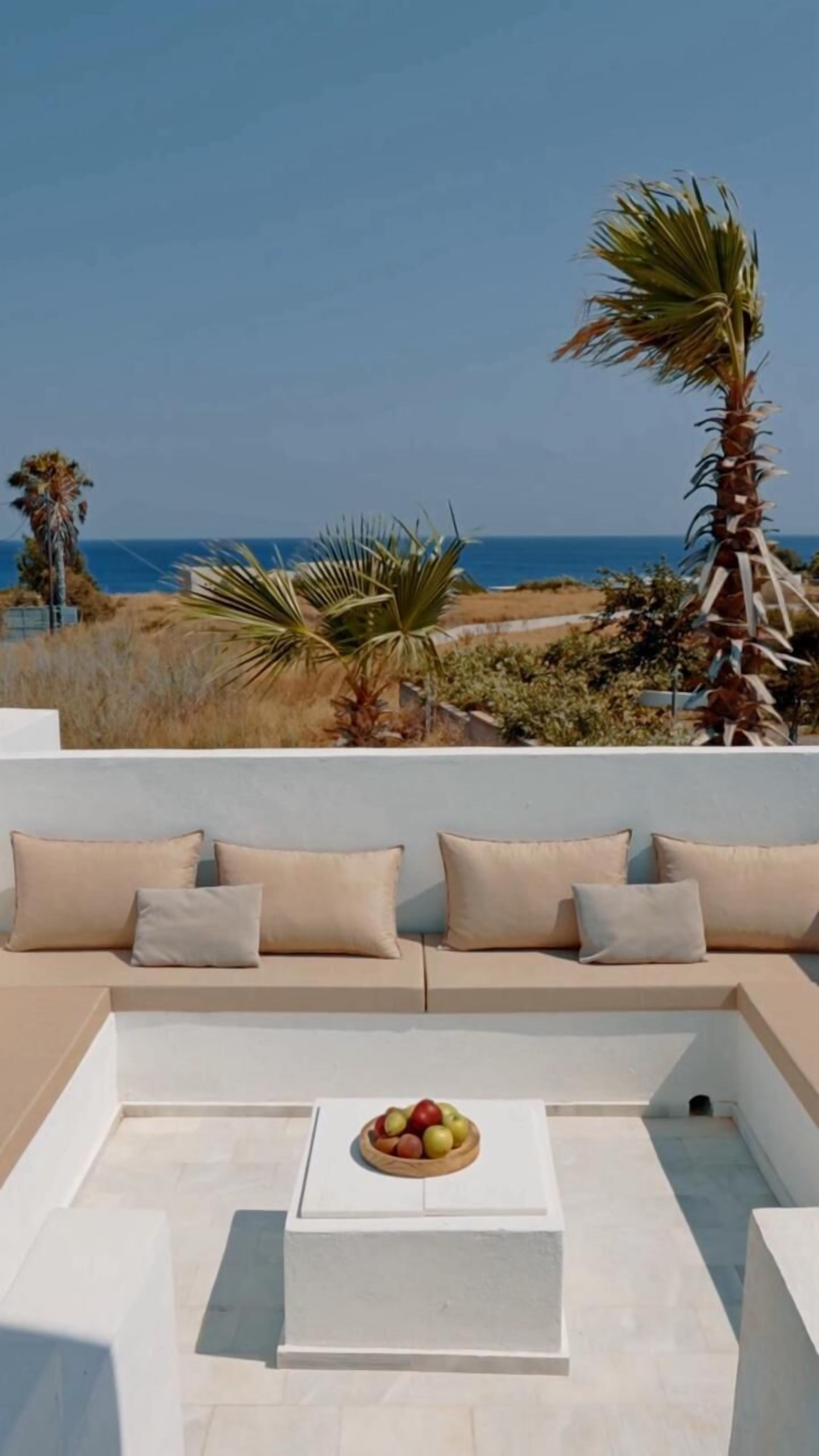 Uitzicht vanuit accommodatie