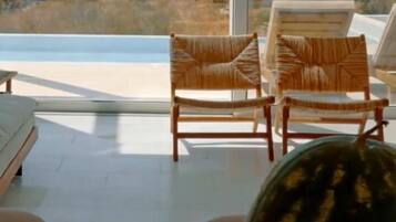 Villa Deluxe, balcón, vistas al mar | Terraza o patio