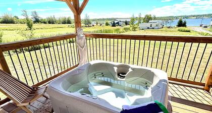 Coastal Charm Meets Country Calm | Relaxing Cottage with Water Views & Hot Tub