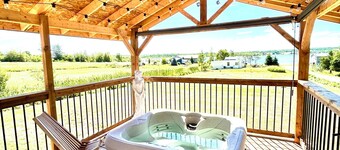 Coastal Charm Meets Country Calm | Relaxing Cottage with Water Views & Hot Tub