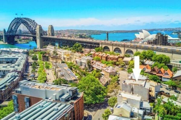 Aerial view - Stunning Sydney Home 9 (Millers Point)