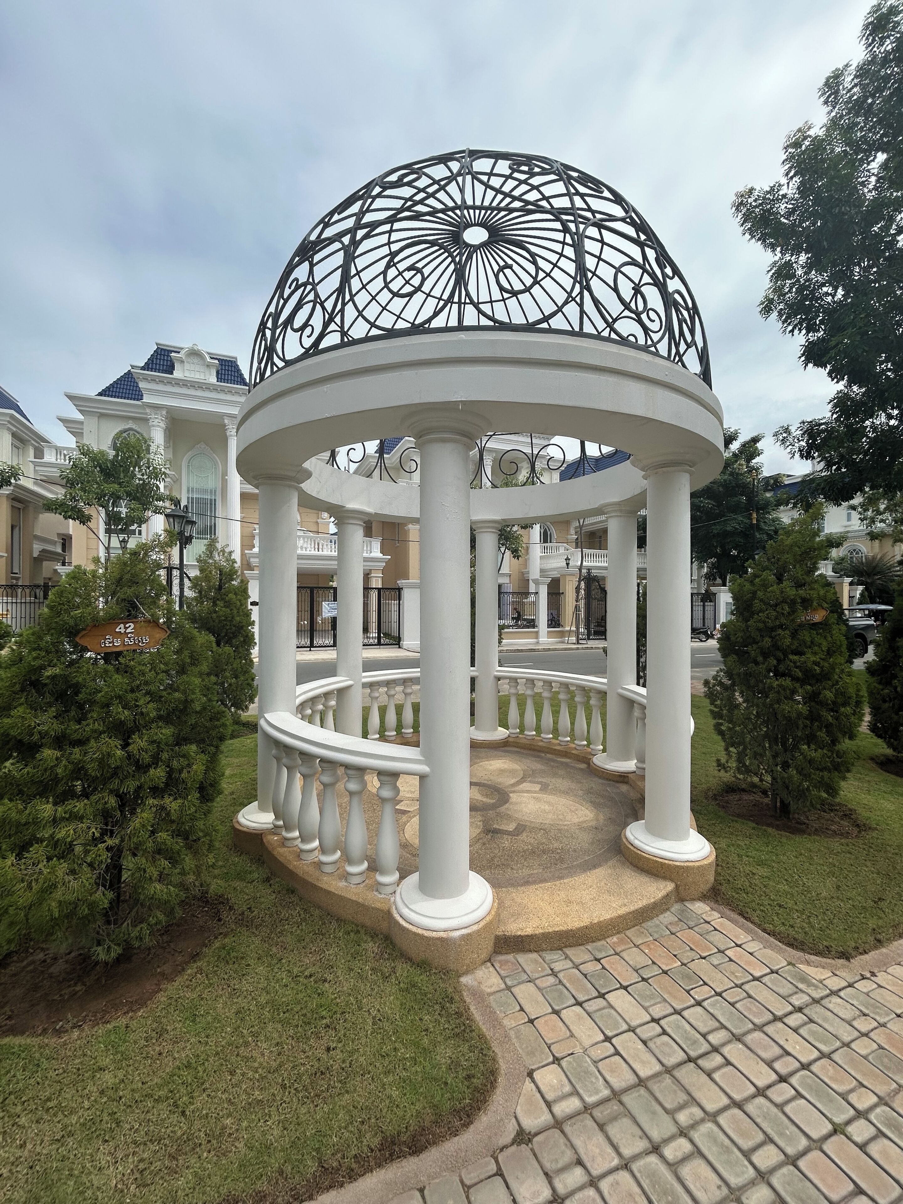 Enceinte de l’hébergement