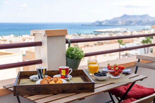 Apartment 'Mirador Del San Andrés' with Sea View, Wi-Fi and Air Conditioning