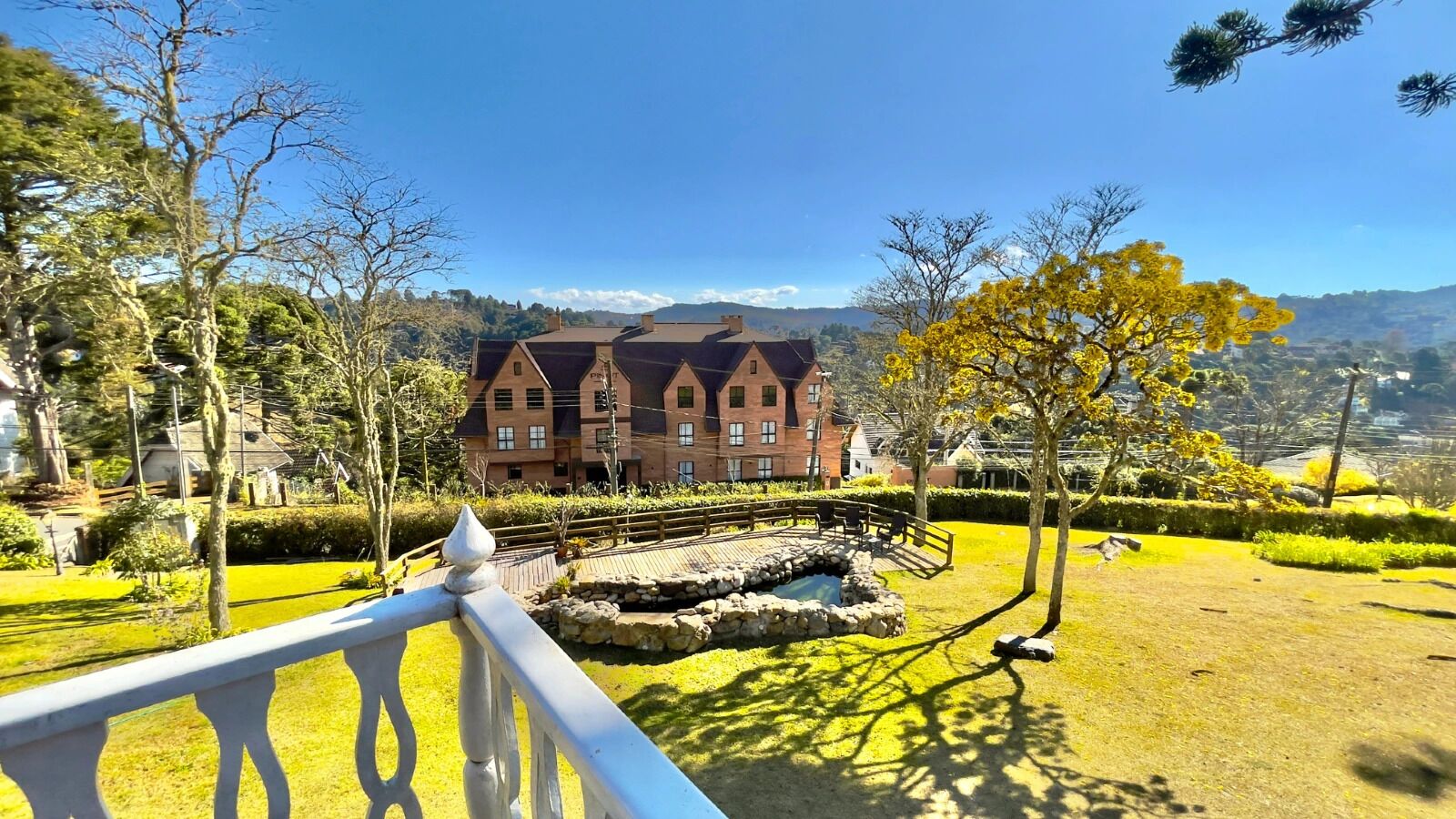 Blick auf die Umgebung