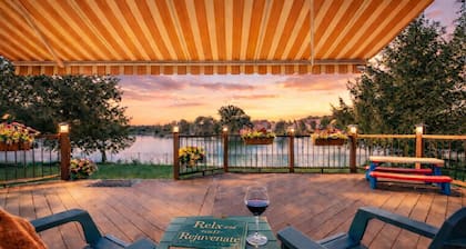 Spacious 4-Bedroom Lakefront Home| Fenced Yard|Nr UB & I-990| Ideal for Families