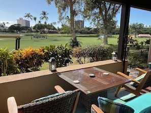 Outdoor dining