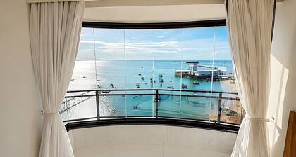 Hosts BR - Flat frente mar