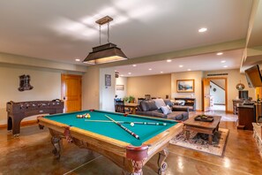 Games room - Above the Clouds | Sleeps 13 | Game Room | Pet Friendly | Mountain Views (Banner Elk)