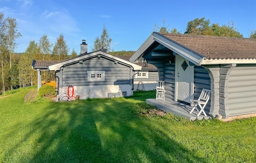 Nice home in årjäng with house a panoramic view