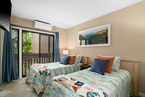 2 bedrooms, WiFi - B2 Poipu Makai Oceanview Retreat | AC & Whales (Poipu)