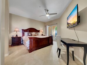 2 bedrooms, desk, iron/ironing board, free WiFi