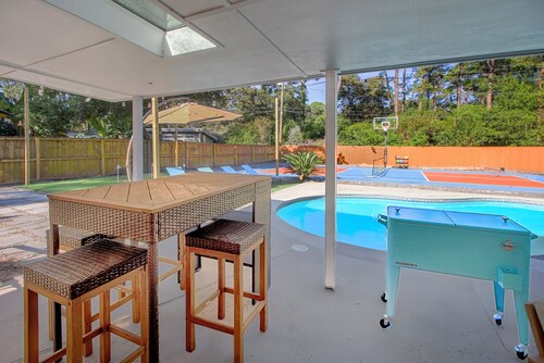 Pickleball + Pool + Game Room