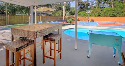 Pickleball + Pool + Game Room