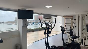 Departamento de lujo | Sala de fitness