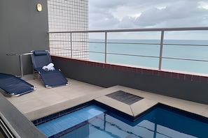 Apartamento superluxo | Piscina | Piscina externa