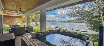 New Construction Lakefront Home 0.25 Miles from Wisp!