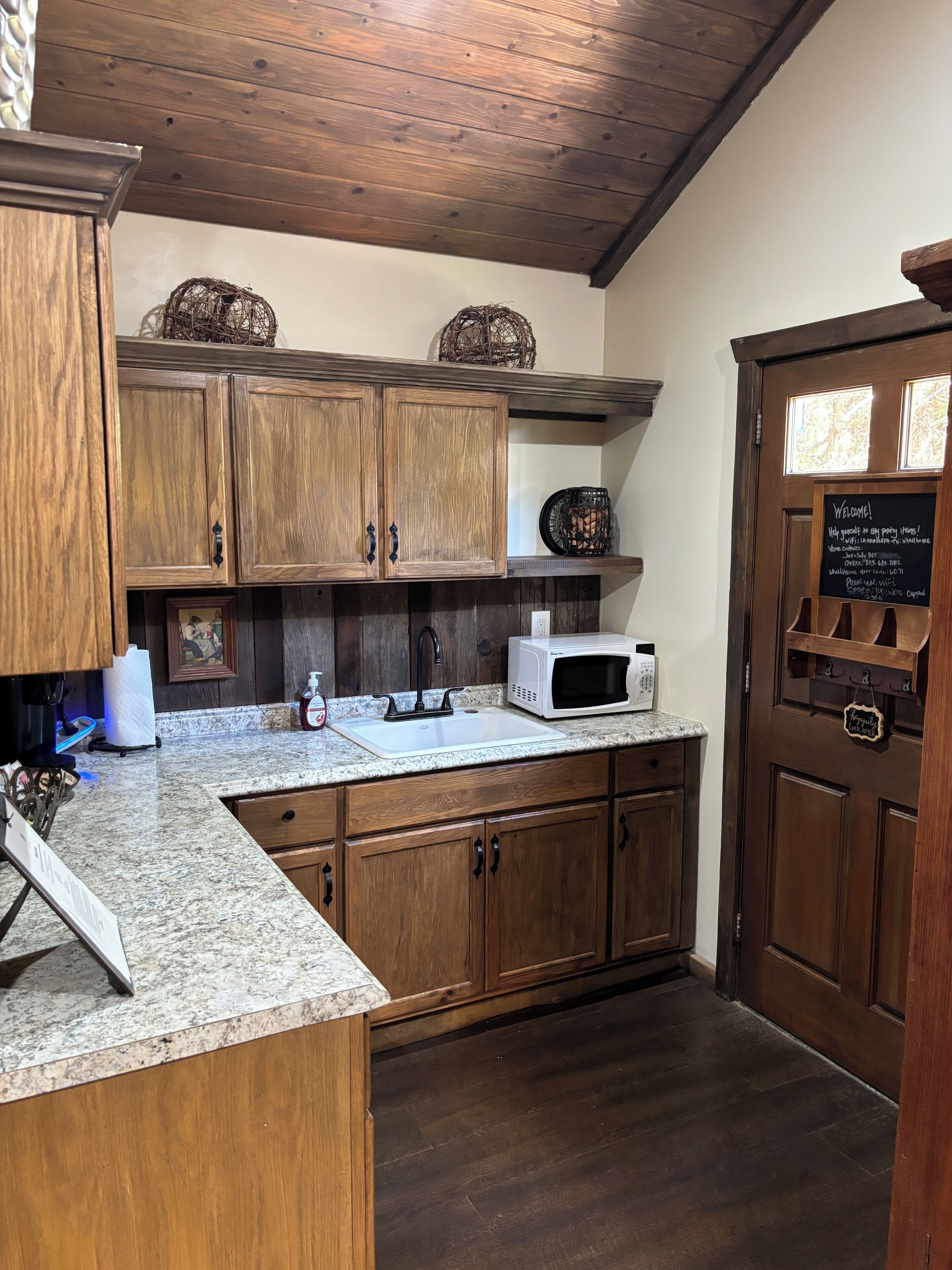 Casa de campo Confort | Cocina privada | Frigobar y microondas 