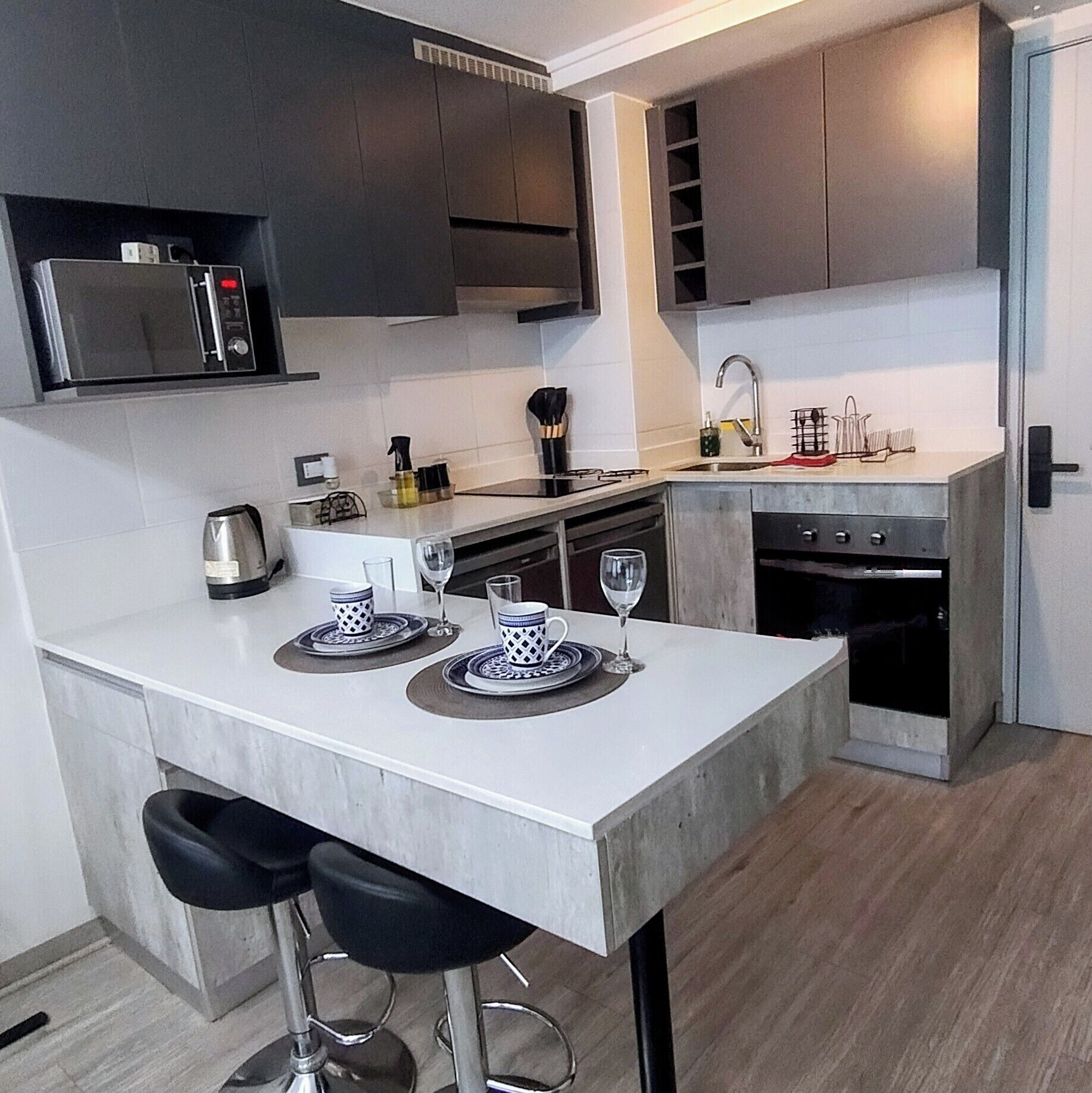 Microwave, oven, stovetop