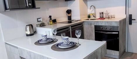 Microwave, oven, stovetop