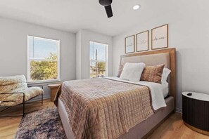 3 soverom, strykejern/-brett, wi-fi (inkludert) og sengetøy