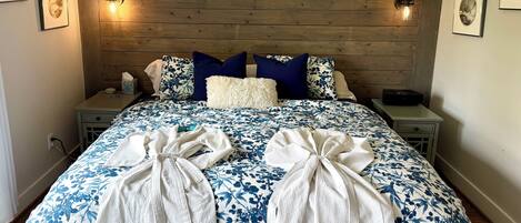 3 soverom, skrivebord, strykejern/-brett og wi-fi (inkludert)