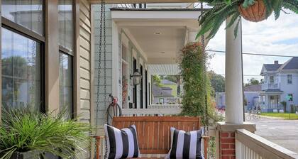 Georgia Peach Apt Retreat, Walk to SCAD + Starland, 10 Minutes from Downtown