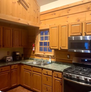 Microwave, oven, stovetop