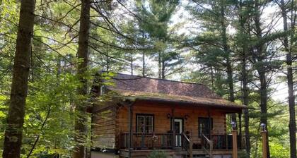 Logcabin in ADK of Fall Foliage and Winter Whiteface / Lake Placid fun