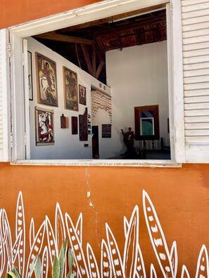 Exterior detail - Hospedaria & Galeria de Arte São Jorge  (Alto Paraíso de Goiás)