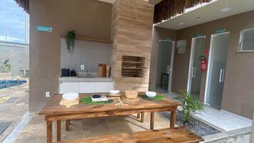 Opções para refeição ao ar livre